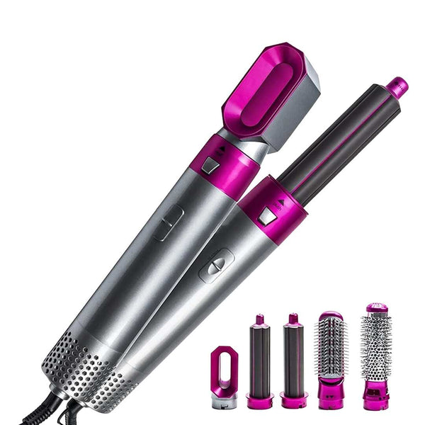 5 In 1 Hair Curler and Straightener - BELLEZA PALACE