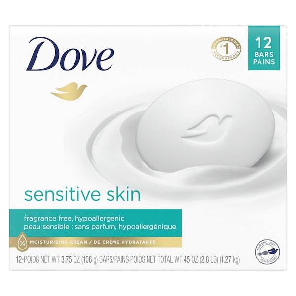 Dove Sensitive Skin Soap - BELLEZA PALACE