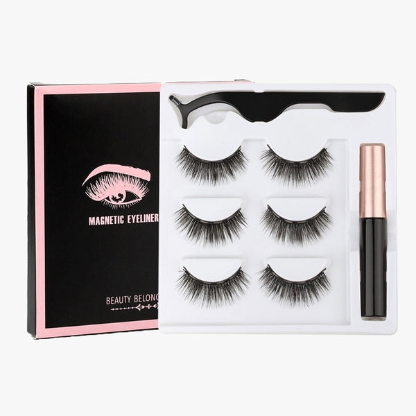 Eyelashes 3D Mink - BELLEZA PALACE