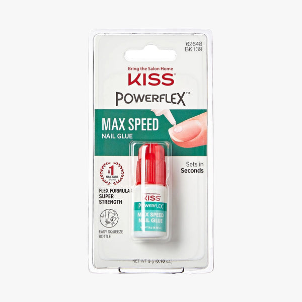 kiss max speed nail glue - BELLEZA PALACE